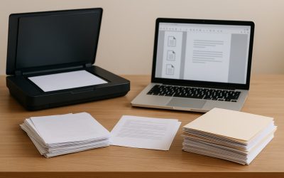 ¿Cómo digitalizar tu archivo físico en casa u oficina paso a paso?